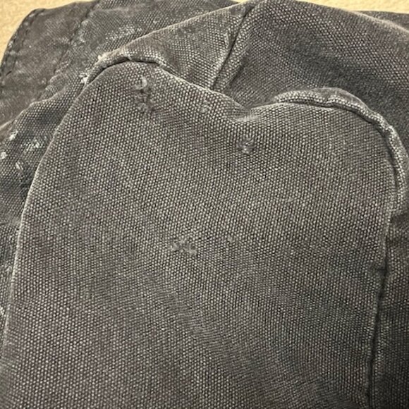 University of Florida Gators Black Canvas Gator Print Collegiate Tote - Picture 15 of 15